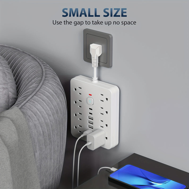 14-in-1 Power Strip with Surge Protection