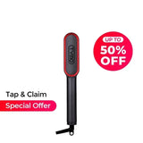 TYMO RING PLUS Hair Straightener Comb with Brush