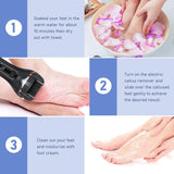 ✨ Electric Callus Remover – Salon-Quality Foot Care at Home! 🦶💖