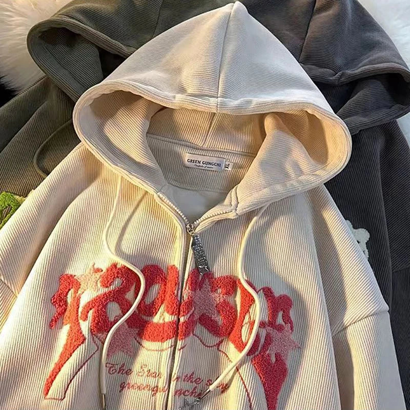 Casual Pocket Hooded Sweatshirts