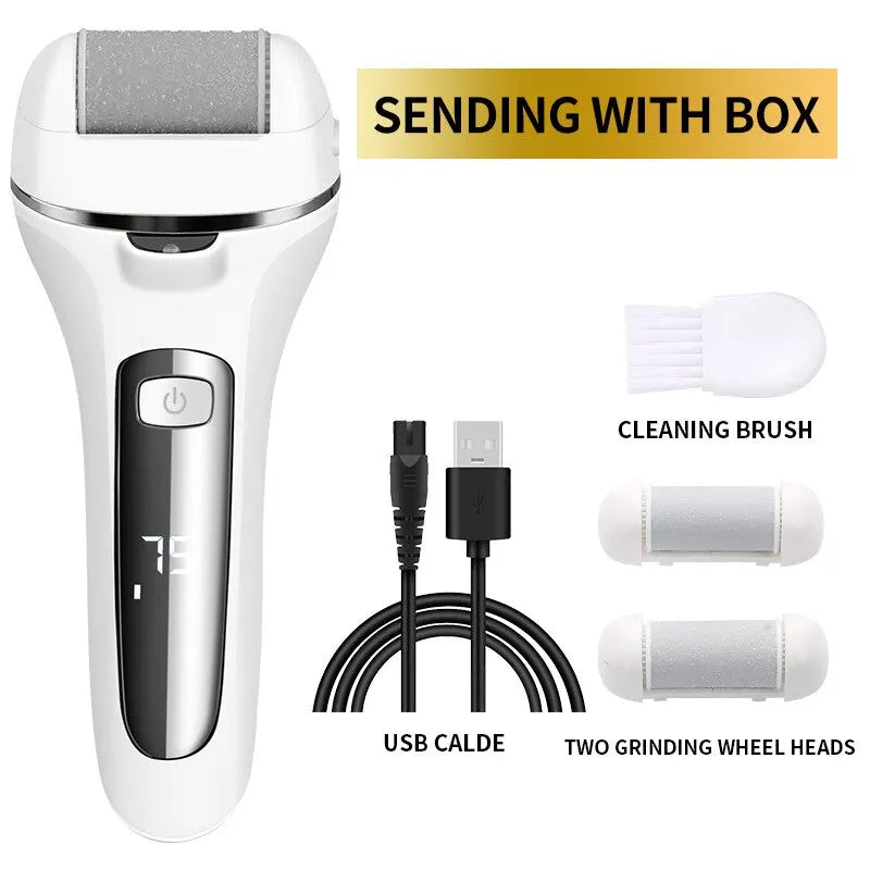 ✨ Electric Callus Remover – Salon-Quality Foot Care at Home! 🦶💖