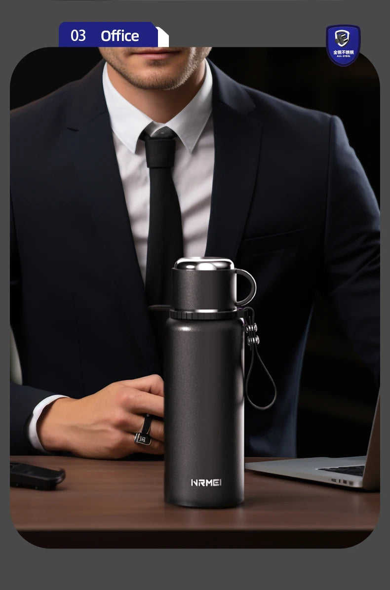 Stanless Steel Thermo Bottle with Tea Filter