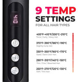 TYMO RING PLUS Hair Straightener Comb with Brush