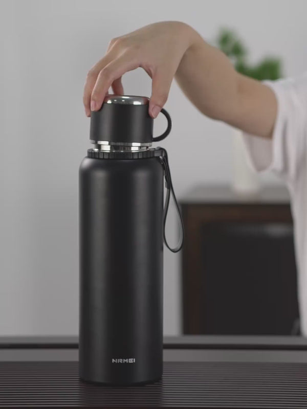 Stanless Steel Thermo Bottle with Tea Filter